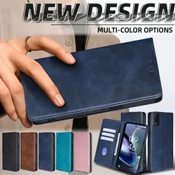 Magnetic Flip Cover Leather Wallet Phone Case for TCL 505 502 501 50 SE XL 4G 50 5G 40 NxtPaper 4G Protect Cover Book Case Funda