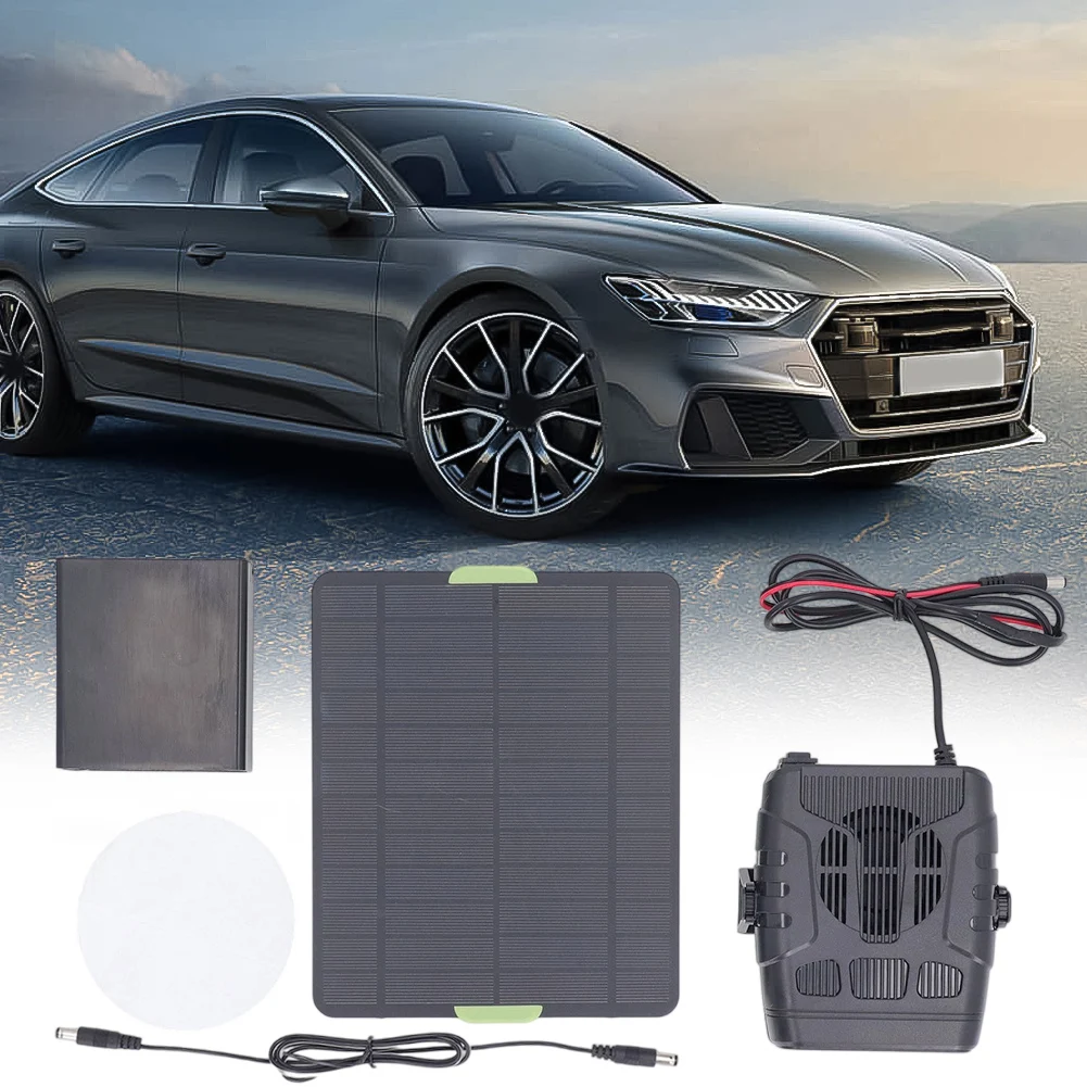 /20W /Monocrystalline /Solar Panel With DC USB Output And Heater For Pet House Warming Car RV Camping Outdoor Winter Heating Kit