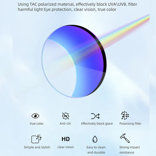 Imagen 2 del producto ROCKBROS-Gafas de ciclismo fotocromáticas para hombre y mujer, lentes polarizadas para deportes al aire libre, montura interna