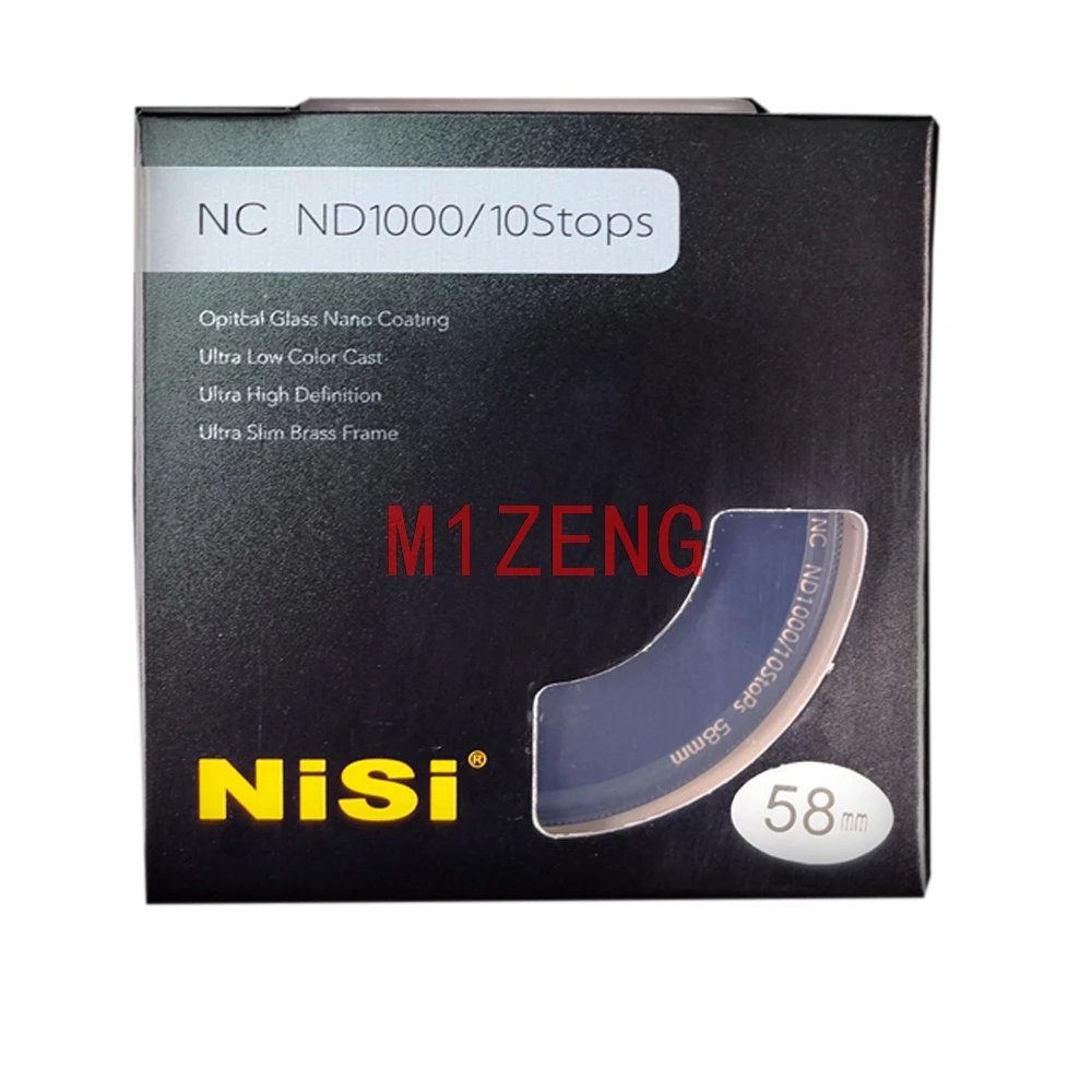 NC nd8 nd64 ND1000 Neutral Density camera ND Filter waterproof oil resistanc for 39 40.5 46 49 52 55 58 62 67 72 77 82 95 mm