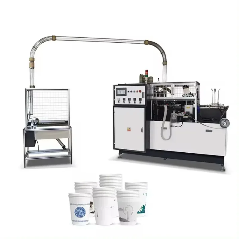 Hot Sales Automatic New Top Paper Cup Making Machine Price of Paper Cups Machine Disposable Tea Cup Making Machine High Quality