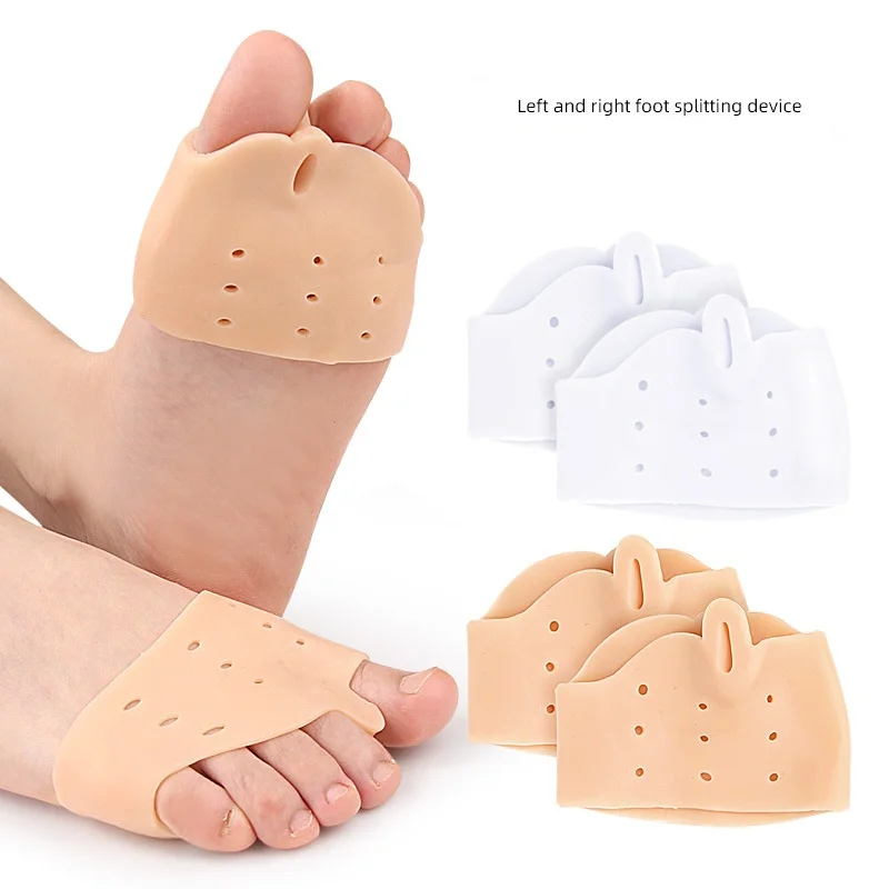Forefoot Pad Left And Right Foot Clamping SEBS Hallux Valgus Protection Cover Forefoot Protection Insole Big Toe Divider