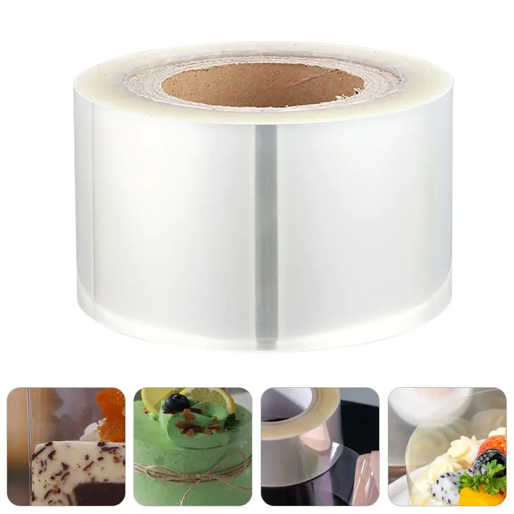 Cake Border Decorating Tools Pastry Accessories Wrap Birthday Party Supplies Transparent Collar Creative Surround Cake Packing