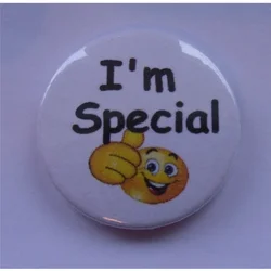 I'm Special - funny button badge
