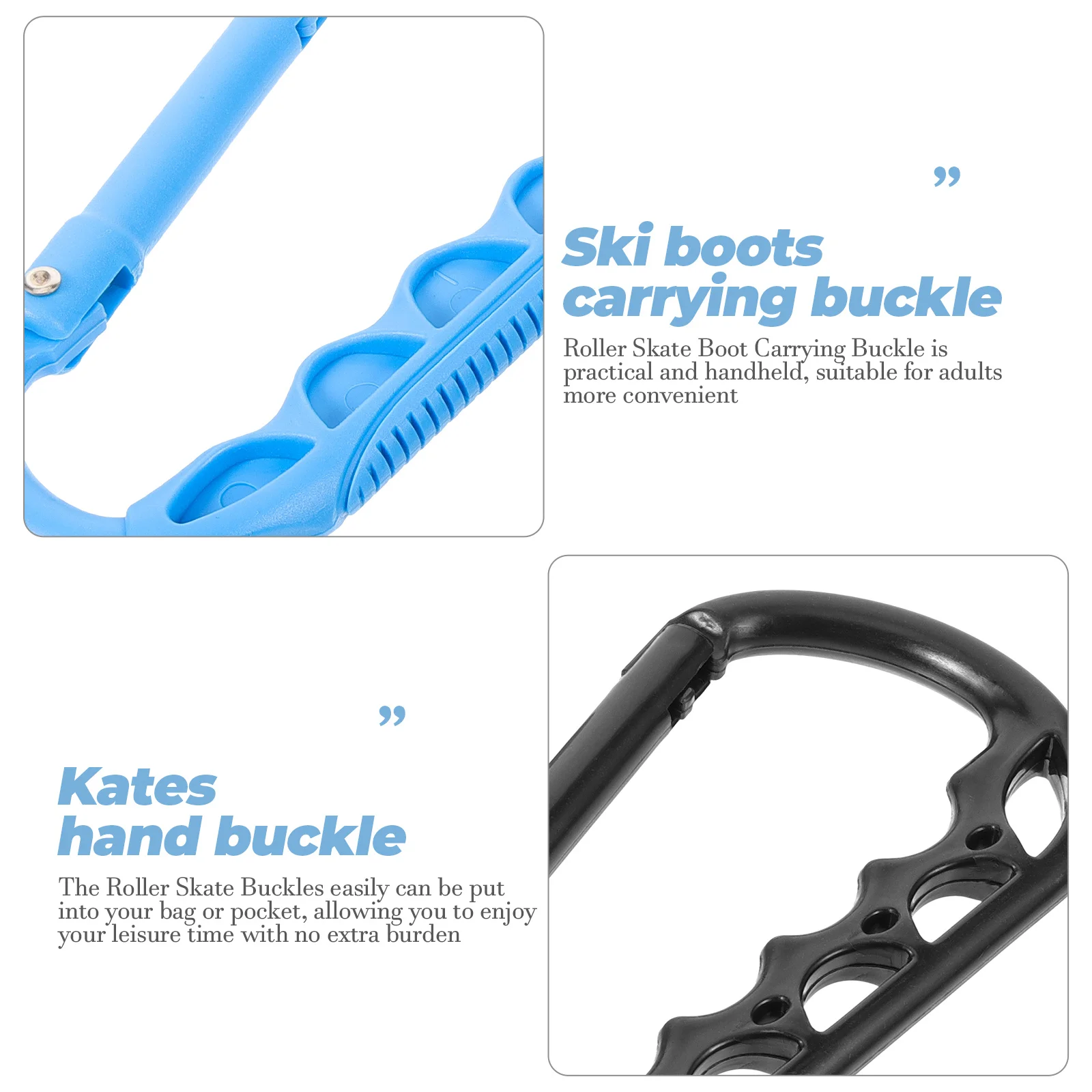 

Ski Straps Carrying Shoe Buckle Skiing Accessories Roller Skate Skating Boot Assist Tool