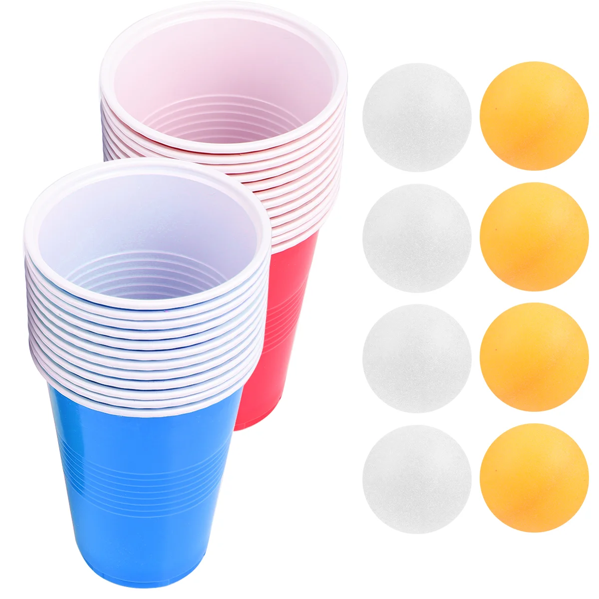 Vasos desechables para juego de mesa, vasos de cerveza para fiesta, patio, agua, Pub, puerta trasera, disparos de tenis