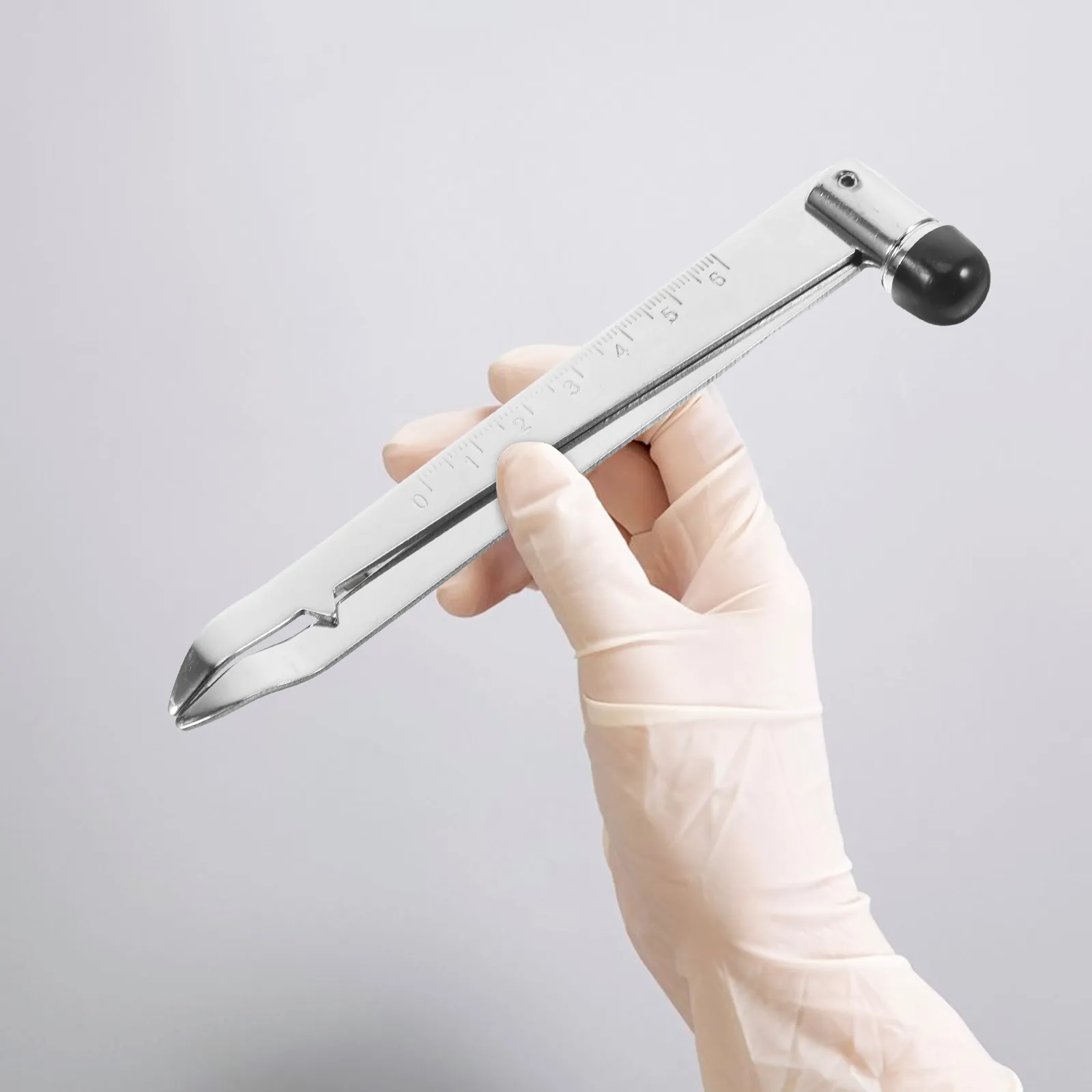 Stainless Steel Neurological Hammer Multi-Use Diagnostic Tool for Knee Reflex Testing Auscultation Examination Portable Hospital