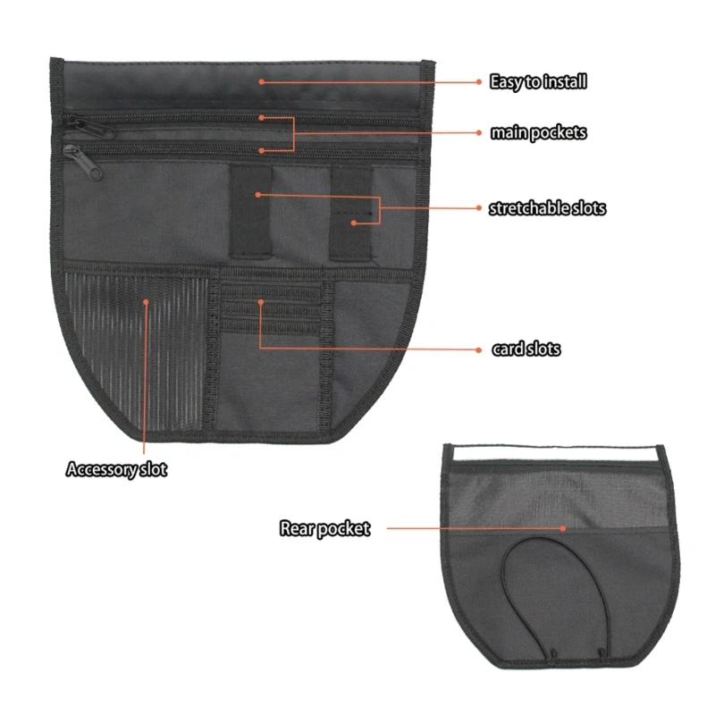 Pochette de rangement sous siège de moto-sac siège sacs à outils en Nylon pour Nmax 155 V1/V2 accessoires de moto organisateur