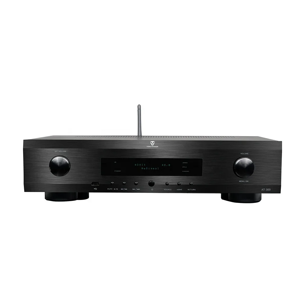 Tonewner prosesor av 16 saluran dolby atmos, profesional sebelum amplifier dengan DTS:X coax opt analog subwoofer keluar 3D 4K HDMI2.1