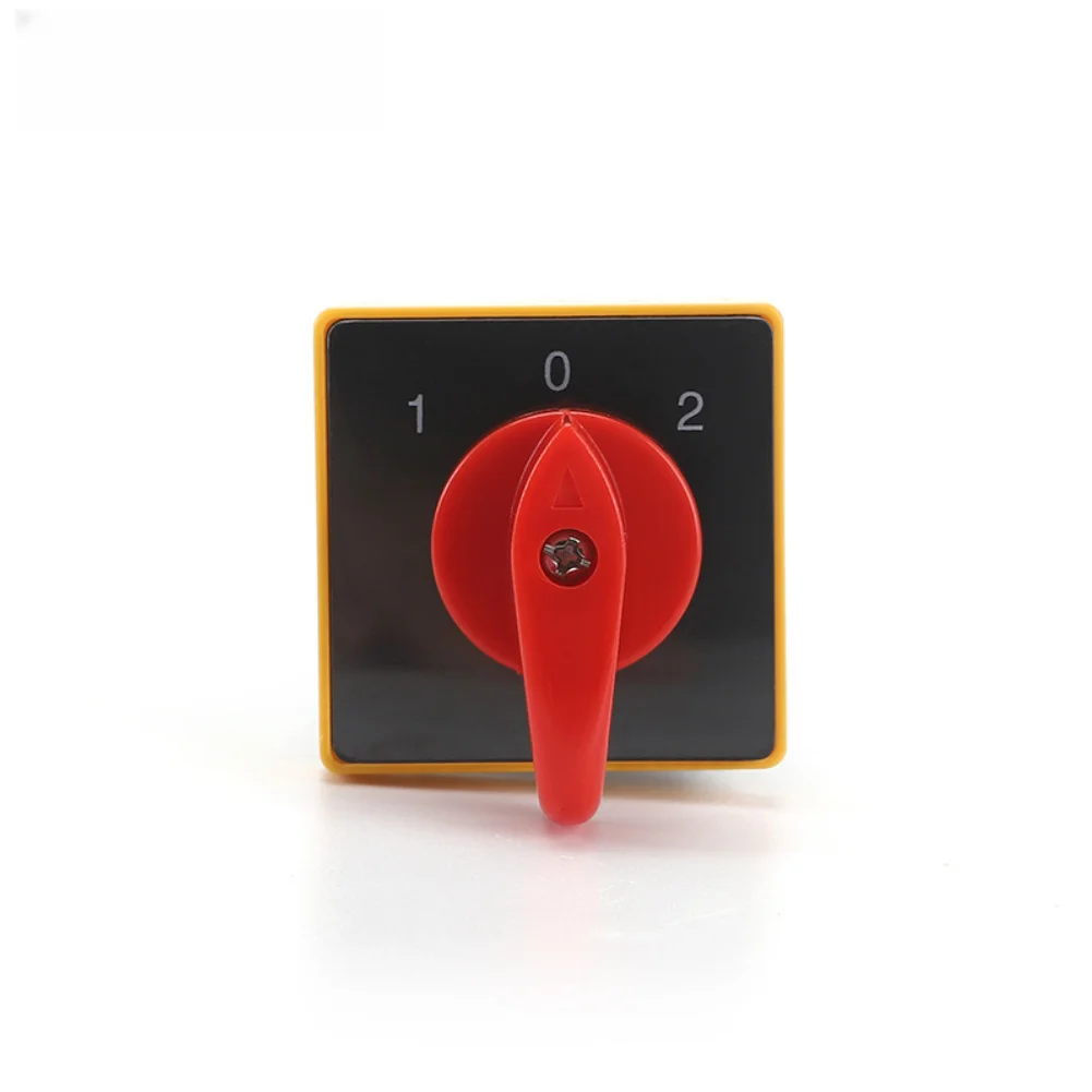 HZ5B-10A 4-Pole 10A Changeover Switch with 1-0-2 Position Selection for AC380V Rated Voltage and 660V Insulation Voltage
