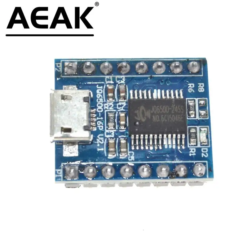 AEAK JQ6500 16P 16Mbit Voice Sound Module USB Replace One to 5 Way MP3 Voice Standard