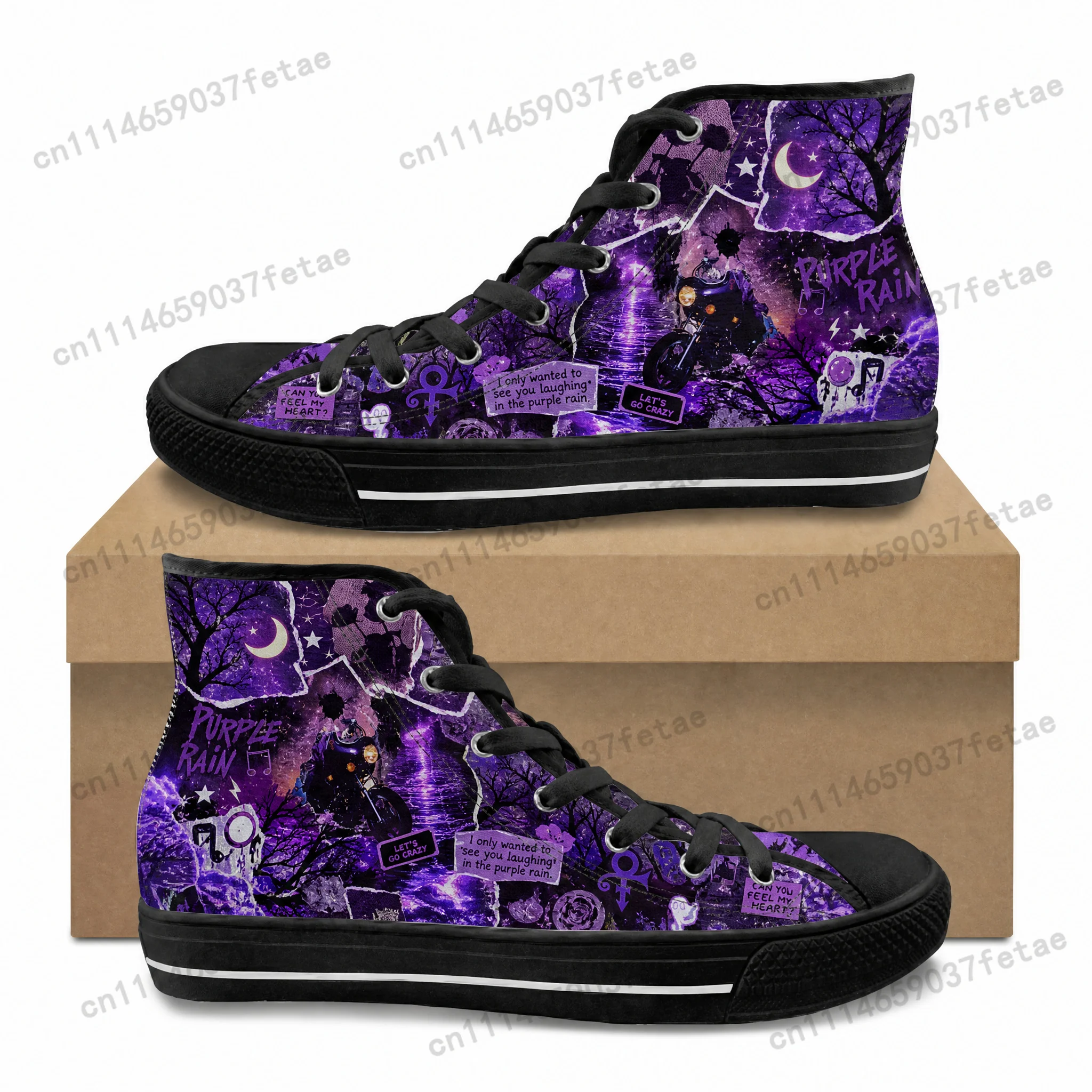 Sepatu Sneakers Kanvas Ungu Ra - Women'S Shoes Hike ulasan dan harga