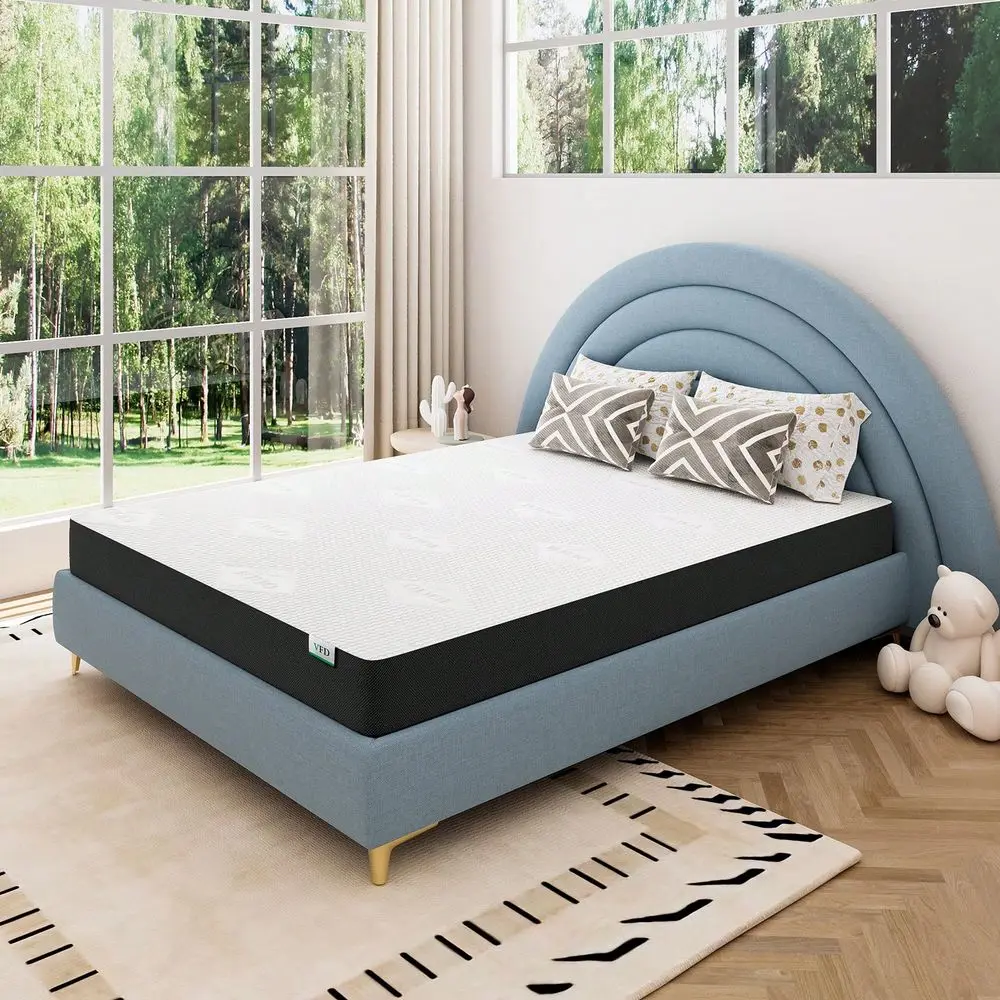 

Матрас Twin Twin XL Full Queen Size, 5-6 дюймов, с охлаждающим гелем и пеной с эффектом памяти, в коробке, средней жесткости, для двухъярусной кровати