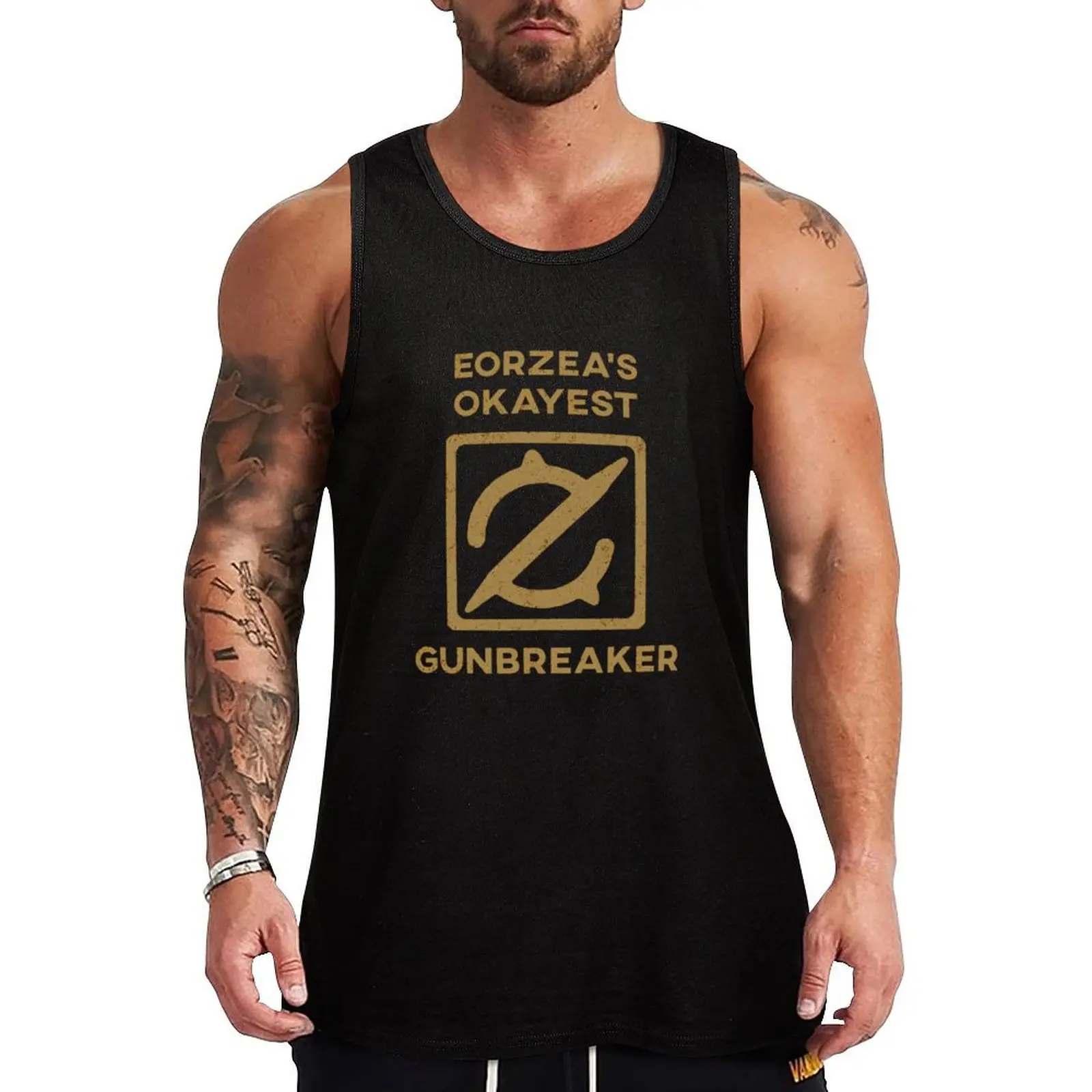

Eorzeas Okayest GNB Tank Top Work Gear Tank Top Utility Durable Sleeveless