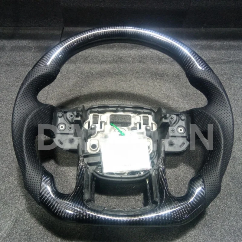 LED Display Light Steering Wheel For Land Rover Range Rover Sport 2014-2022 Carbon Fiber Steering Wheel Modification Accessories