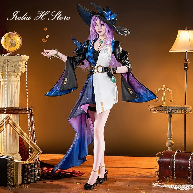 Irelia H Store Jade From Honkai: Star Rail Cosplay Costume Anime Game Jade Dress Halloween Costumes Female