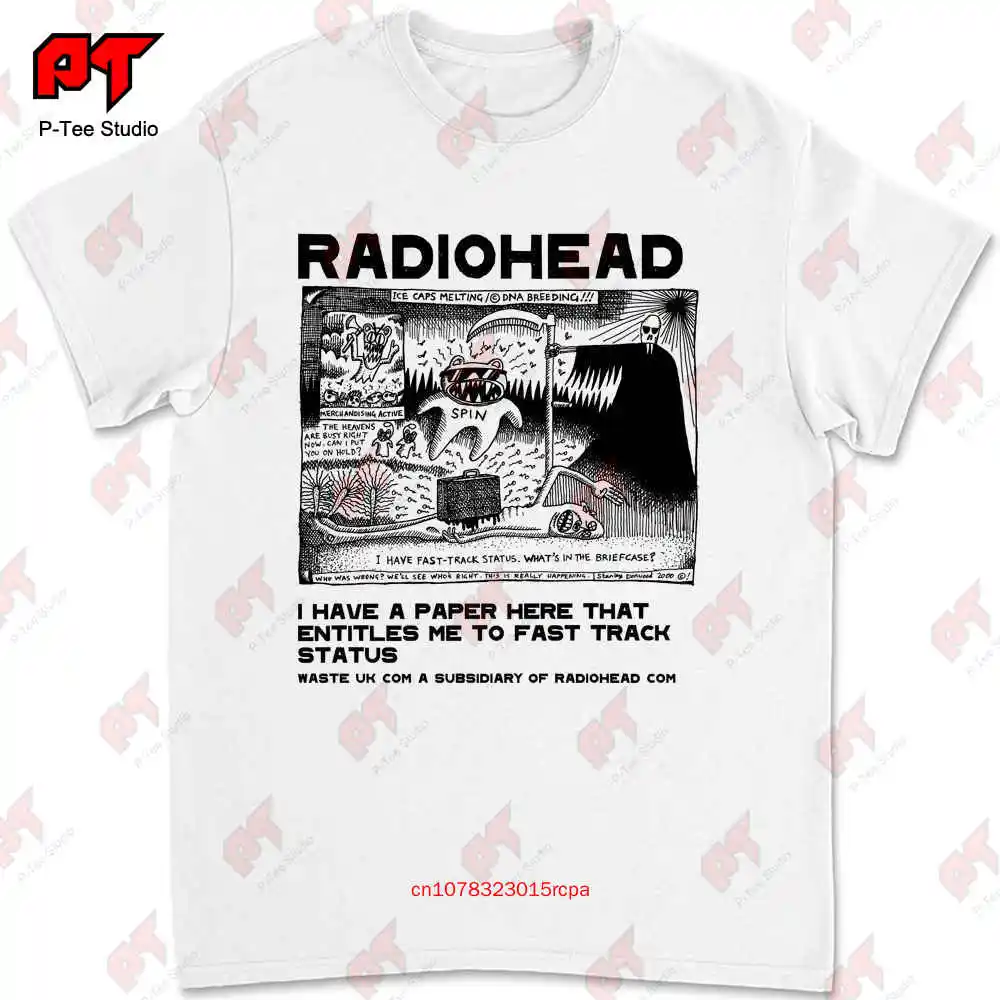 

Radiohead North America Tour 2018 Concertt T-shirt NGFJ