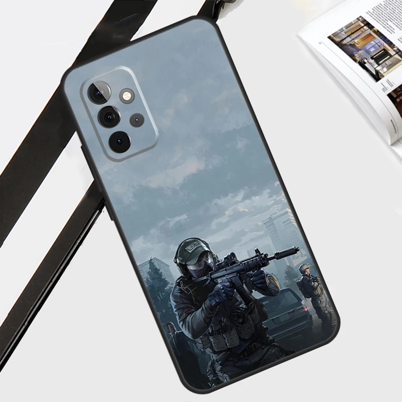 Escape From Tarkov Case For Samsung Galaxy A34 A54 A14 A52 A32 A12 A22 A72 A42 A13 A33 A53 A51 A71 Cover