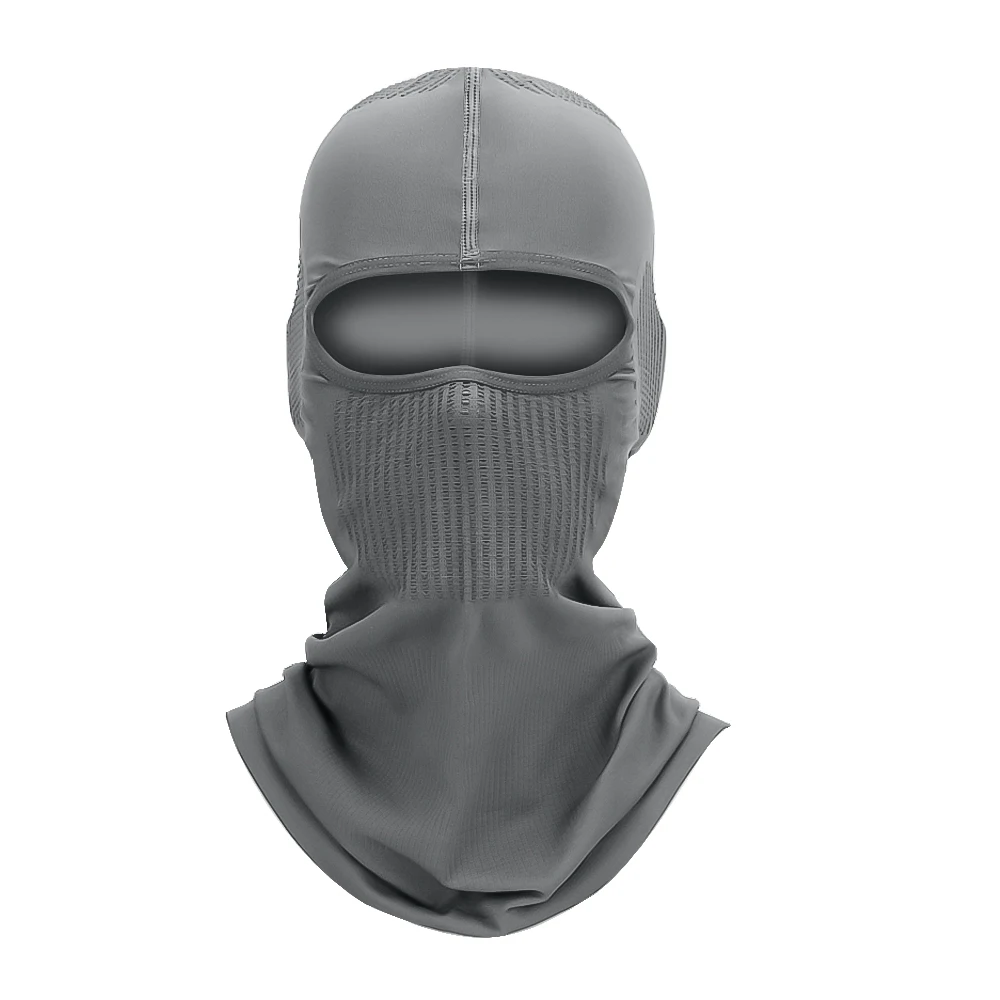 Hoge elasticiteit ademende bivakmuts hoed fietsen volgelaatsmasker buitensporten ski motorfiets masker sjaal helm binnenkap