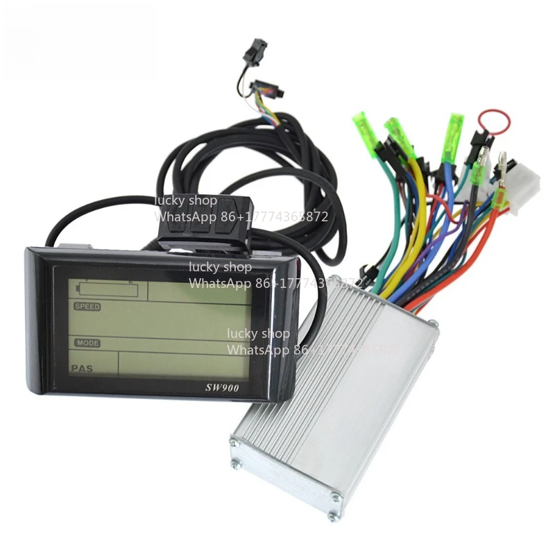 

Комплект приборов для электросамоката: дисплей, контроллер скорости, модифицированные аксессуары