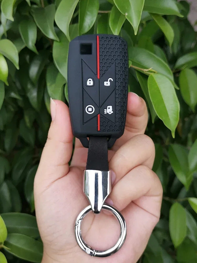 Xinyuexin 4 Button Silicone Key Case Cover Shell Holder for Renault Pickup Truck Lorry Gama Seris T C K Ignition Car Accessories view 6