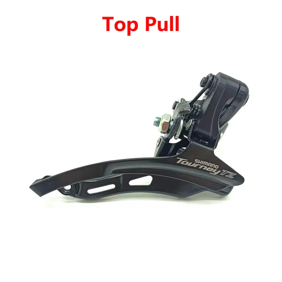 Shimano Tourney TZ FD-TZ500 Bike Front Derailleur FD TZ500 Clamp Band Mount 31.8mm 3x6/7 Speed Top/Down Pull Bike Part