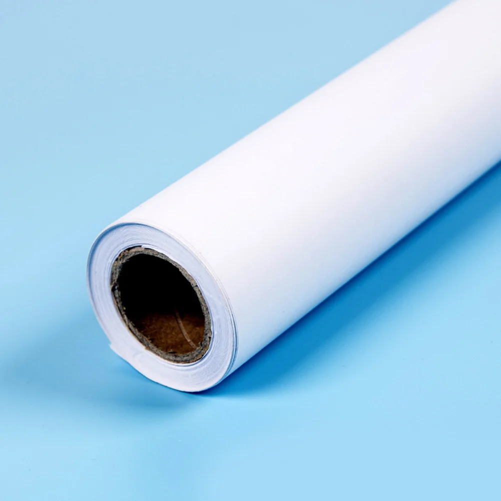 

45Cm X 25M Drawing Paper Roll White Sketch Paper For Watercolor Painting Art Craft Diy Compatible With Pencil Ink