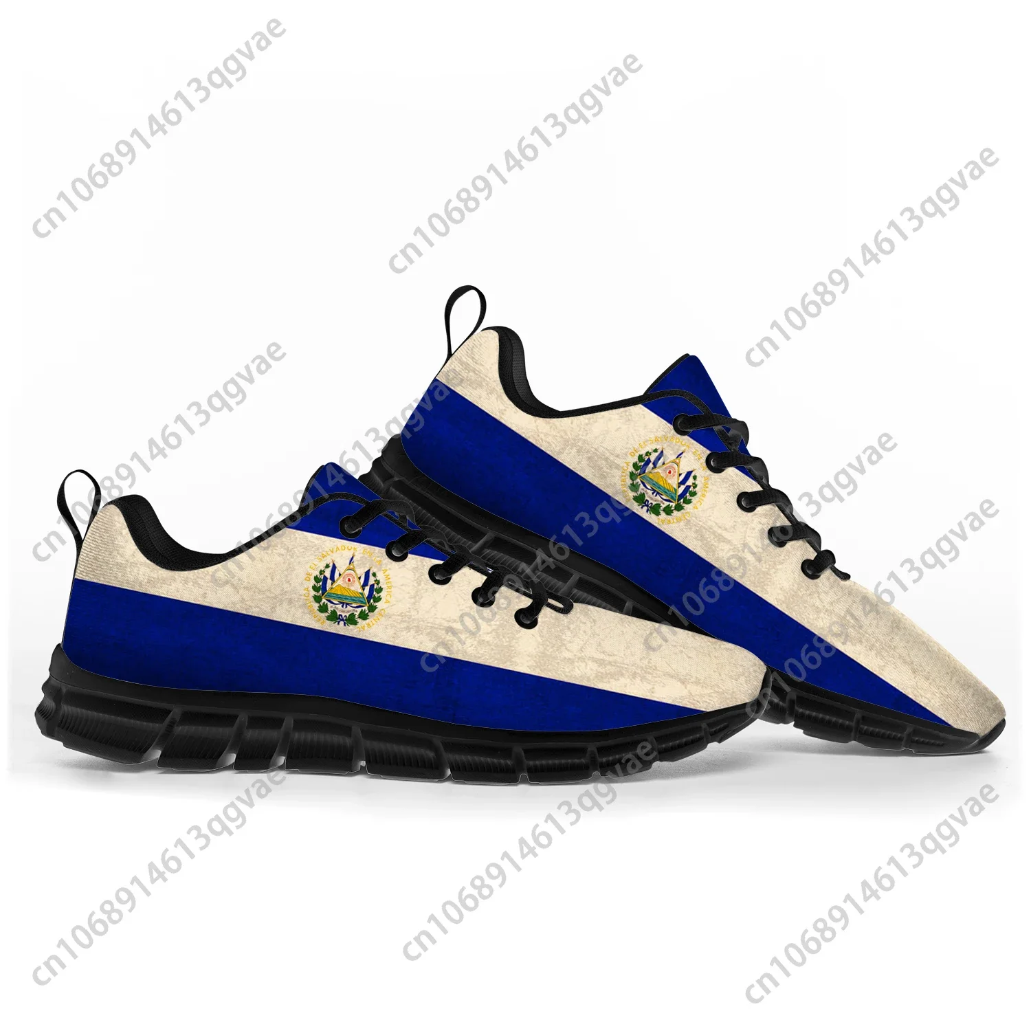 El Salvador Flag Sports Shoes Mens Womens Teenager Kids Children Sneakers El Salvador Casual Custom High Quality Couple Shoes