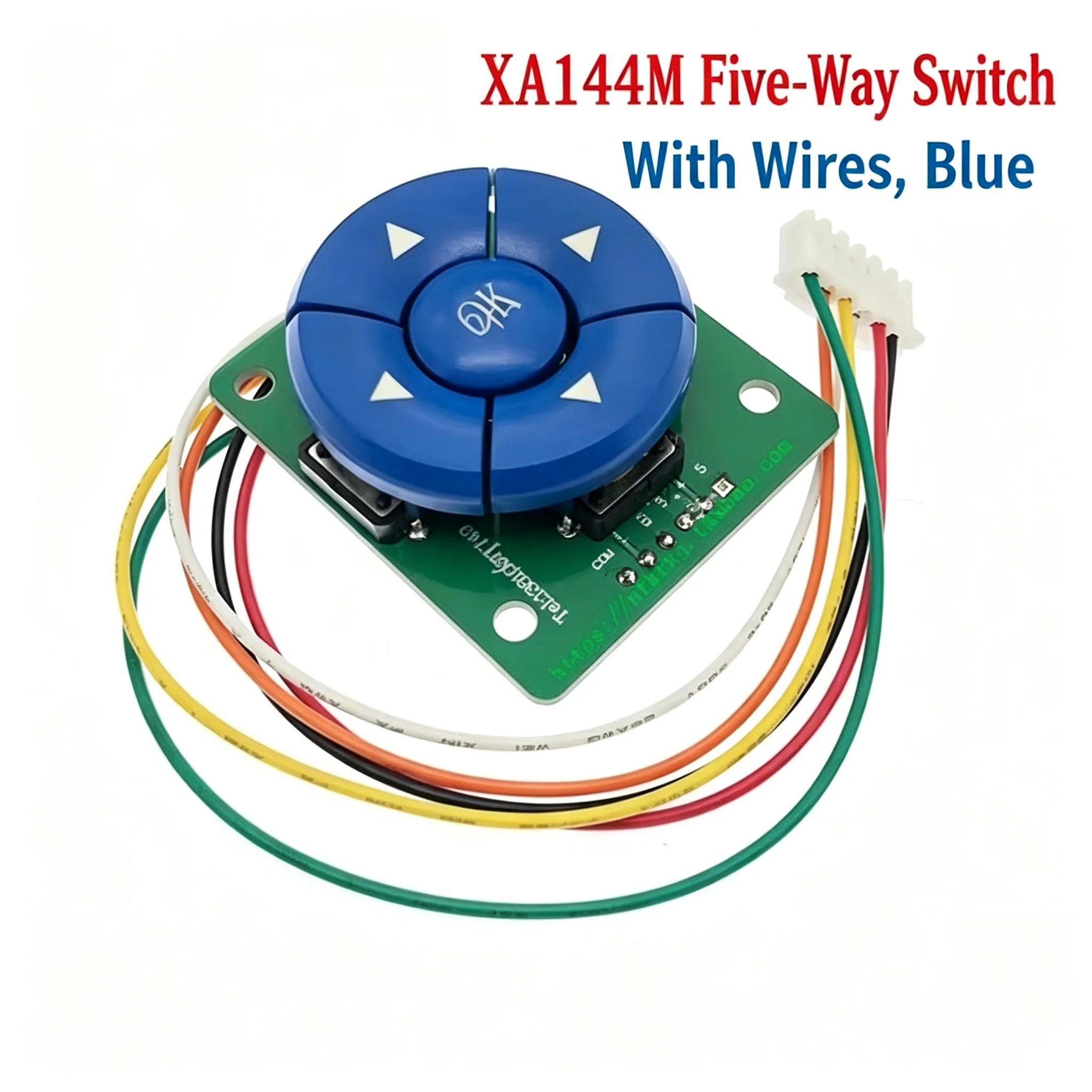 B3F-4055 12x12mm Tactile Switch Five-Way Switch PCB Circuit Board with Keycap Button Set