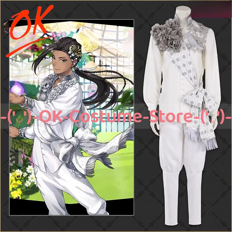

[Customized Size] Twisted Wonderland Scarabia Fairy Gala Jamil Viper Cosplay Costume Summer Gear Outfit Halloween Party Uniform