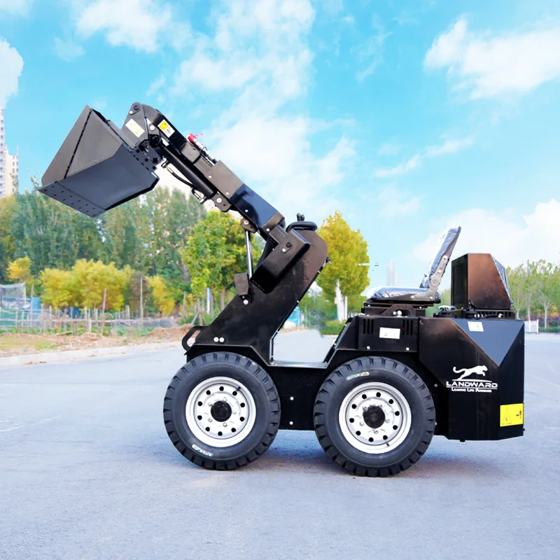 Best price of Multifunctional Small Load Agricultural Loader Mini Skid Steer Loader Customized