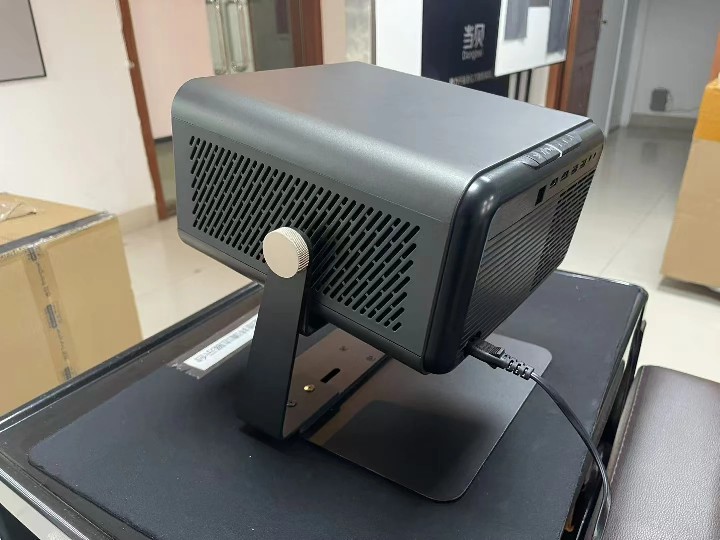 Smart LED Projector 1080P,1000 ANSI Lumens Home Theater, Auto Keystone Correction, Dual HDMI/USB, WiFi 6 & BT5.0, Android 9.0