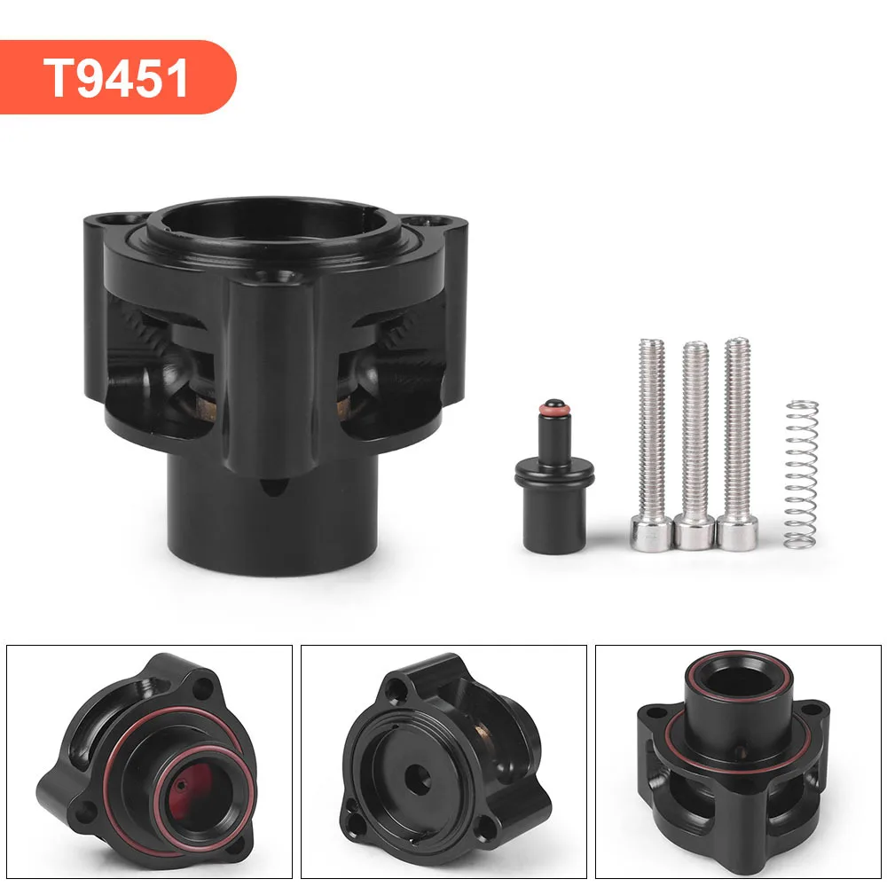 Aluminum Car BOV Adapter VTA DV+ Diverter Valve T9451 for Audi for Volkswagen 2.0T TFSI