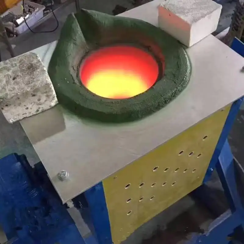 Induction Furnace For Iron Ore Smelting 10 500 Kg For Sale Por Large Capacity Metal Melting Furnace