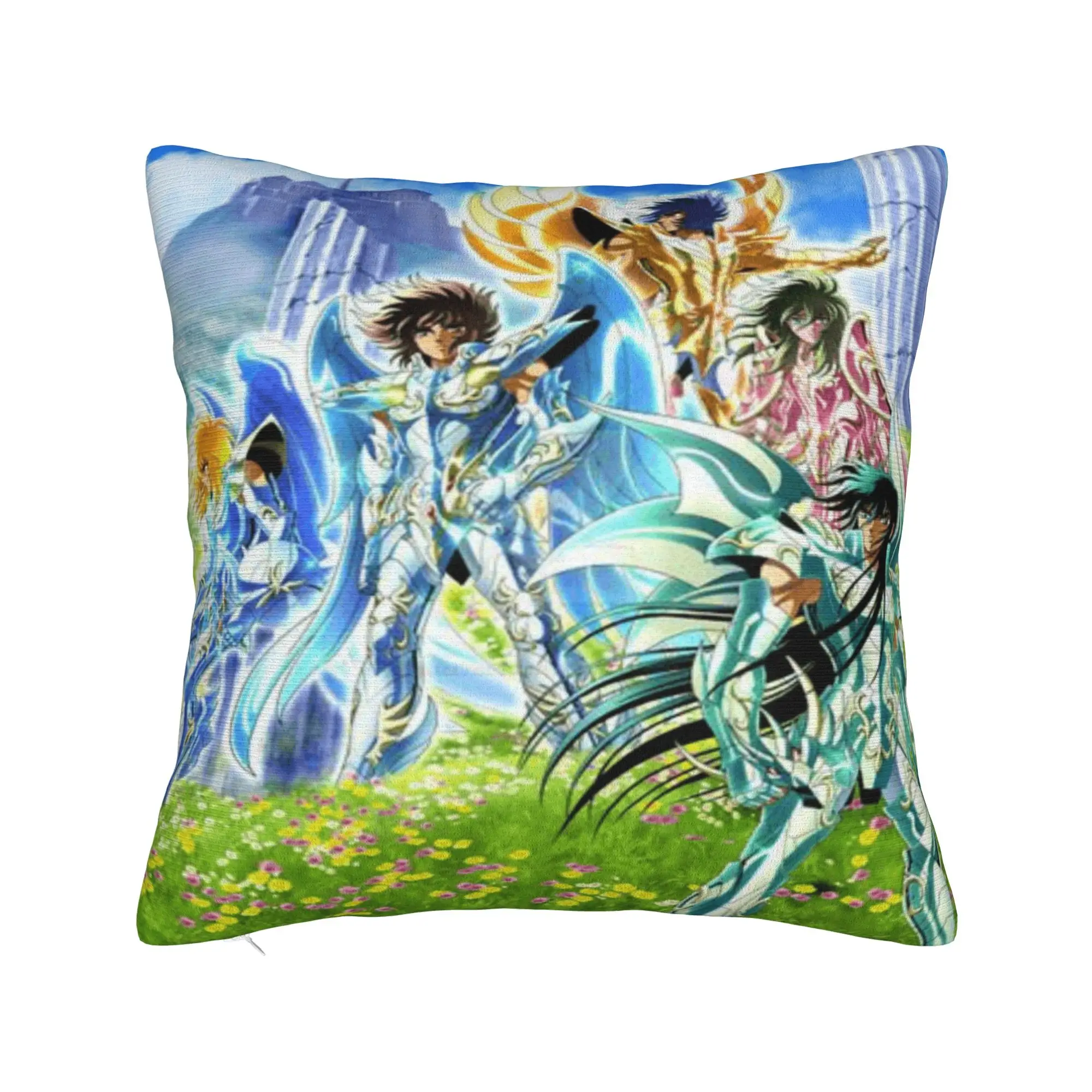 The Knights Pillow Case Saint Seiya Funny Pillow Cover Design Pillowcases For Sofa Car Home Decor