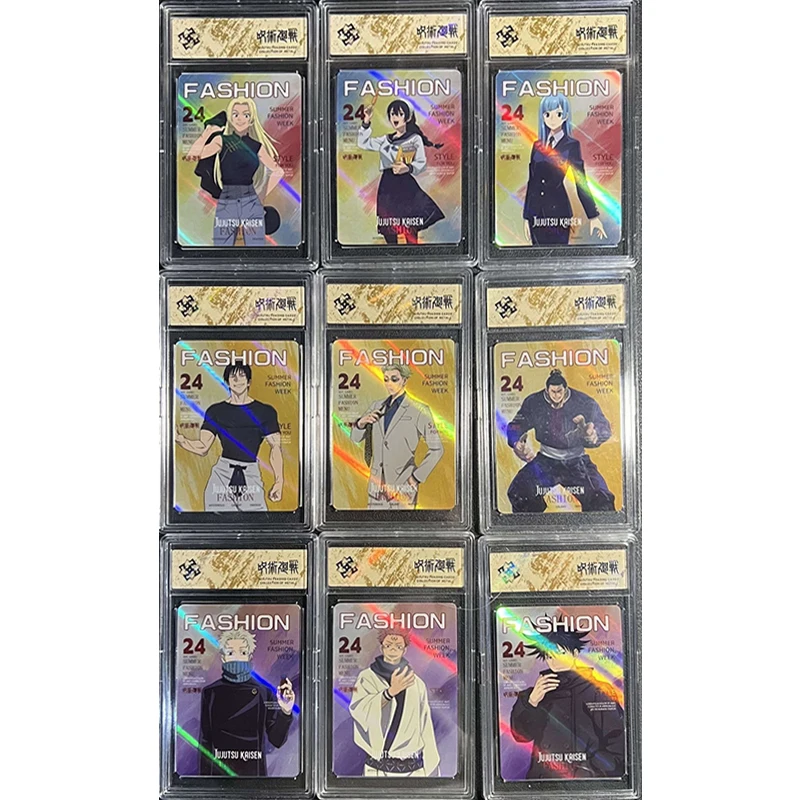 

Anime Jujutsu Kaisen Fushiguro Megumi Itadori Yuji Ryomen Sukuna Collection Cards Christmas Birthday Gifts Children's Toys