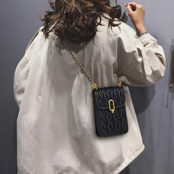Women's fashionable backpack, personalized handbag, leather phone bag, multifunctional crossbody bag