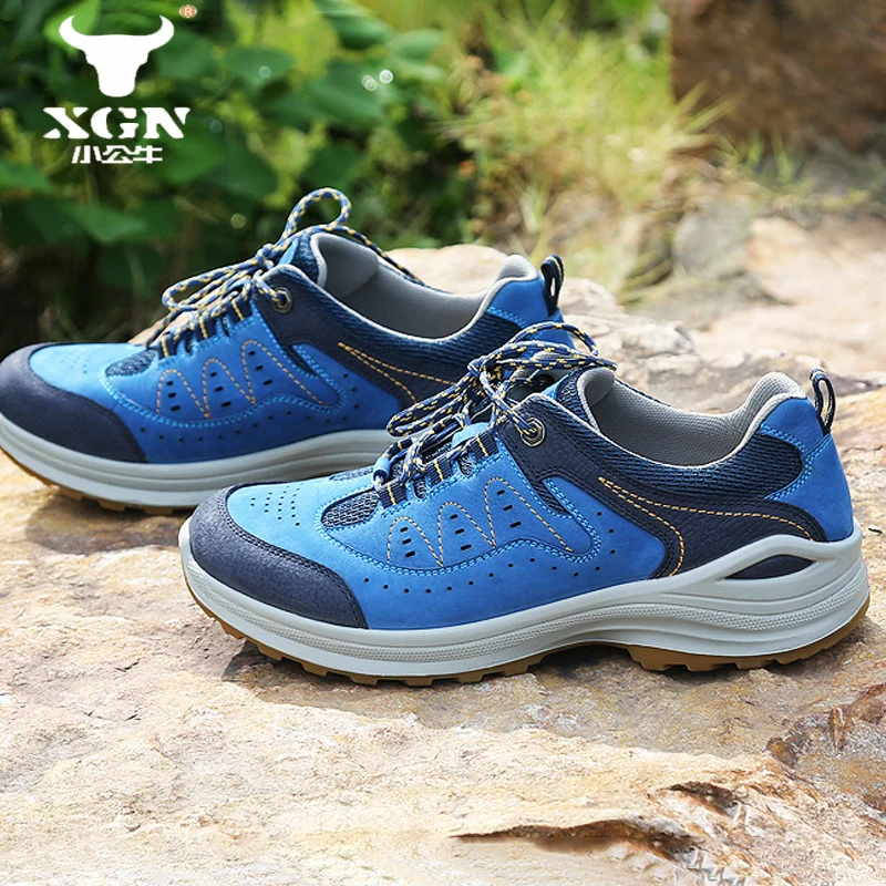 XGN Non-slip Outdoor Hiking Shoes Breathable Climbing Men Sneakers Hunting boots Tourism Mountain boots Tactical Trekking shoes