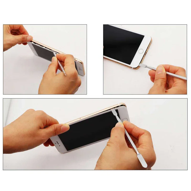 1/3Pcs Universal Phone Repair Tools Kit Notebook Metal Disassemble Crowbar Spatula Pry Opening Hand Tools Set Professional