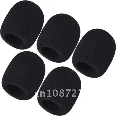 

Sponge Handheld Mic Foam Cover Thick Soft Windshield Fits Standard Microphones For KTV Parties Conference Interviews