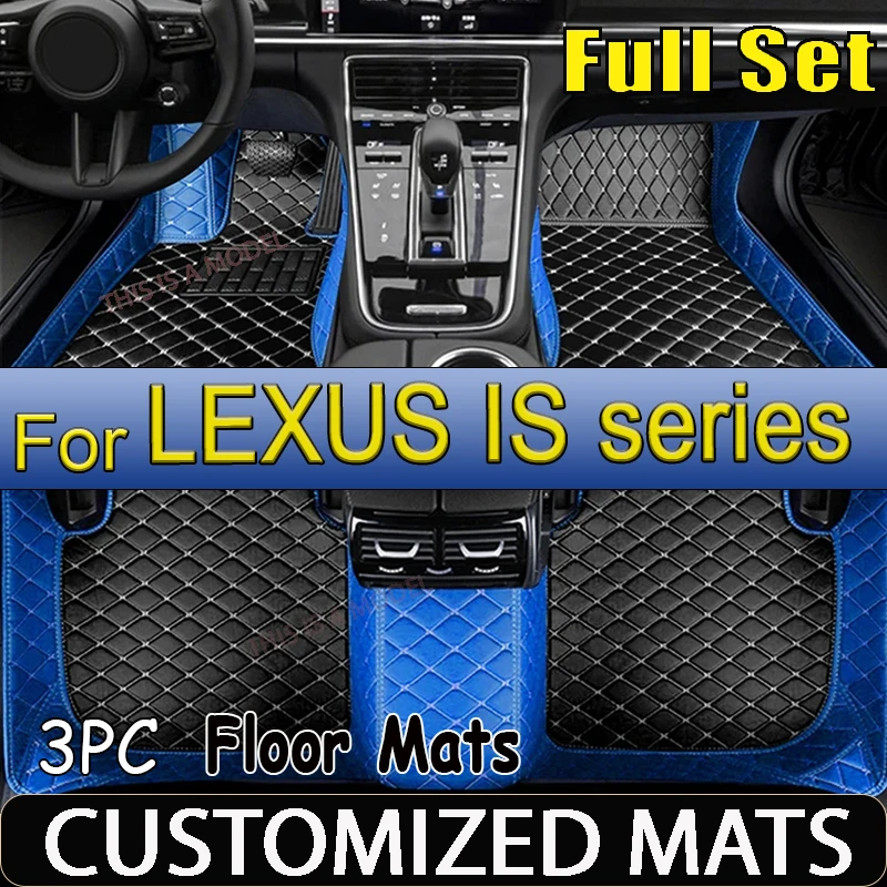 

Car floor mats for LEXUS IS series 200 300 300C 250 250C 2008 2009 2010 2011 2012 Custom auto foot Pads automobile carpet cover