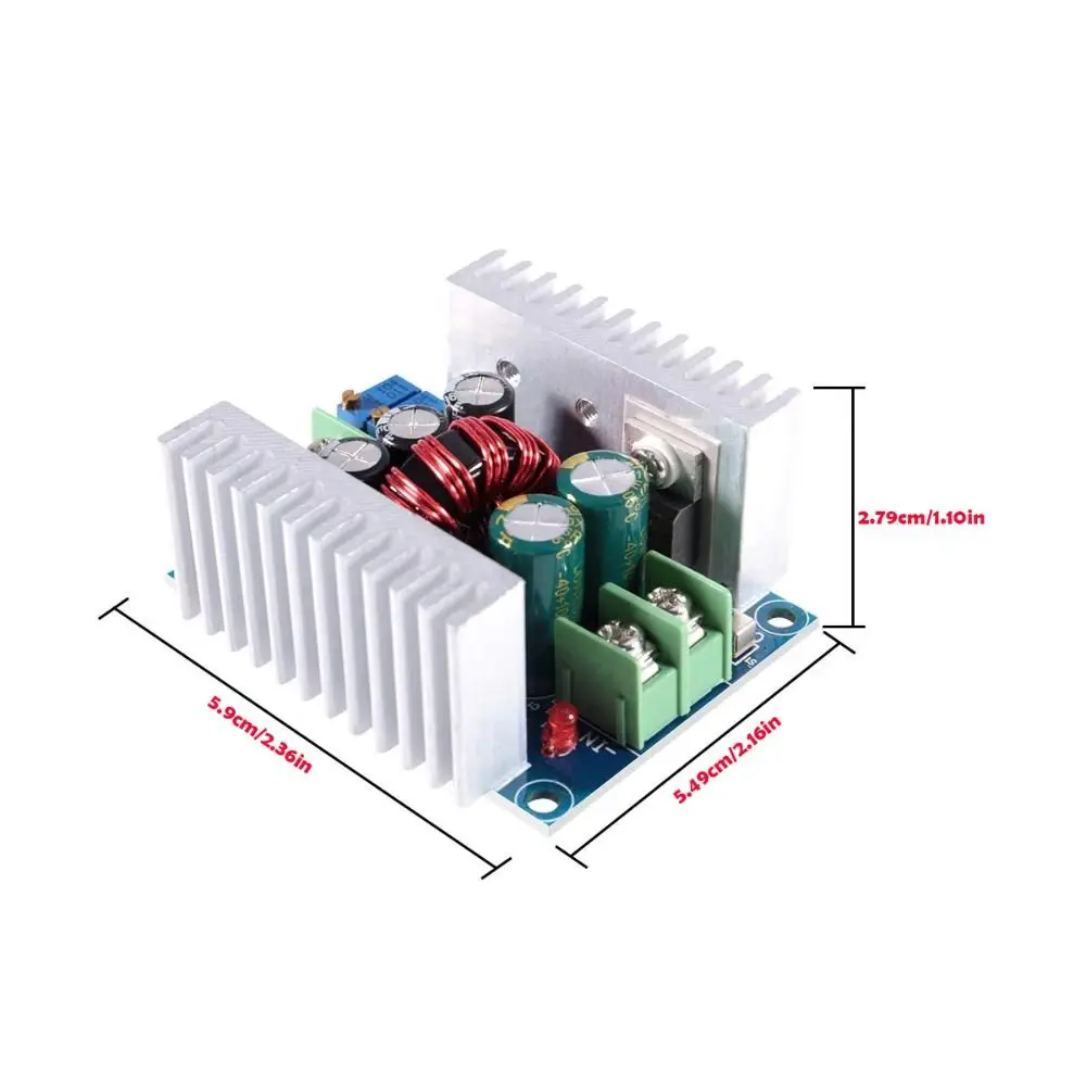 300 واط DC-DC محول فرق الجهد 20A تيار مستمر LED سائق قابل للتعديل نقل الطاقة النشطة تنحى وحدة شحن البطارية