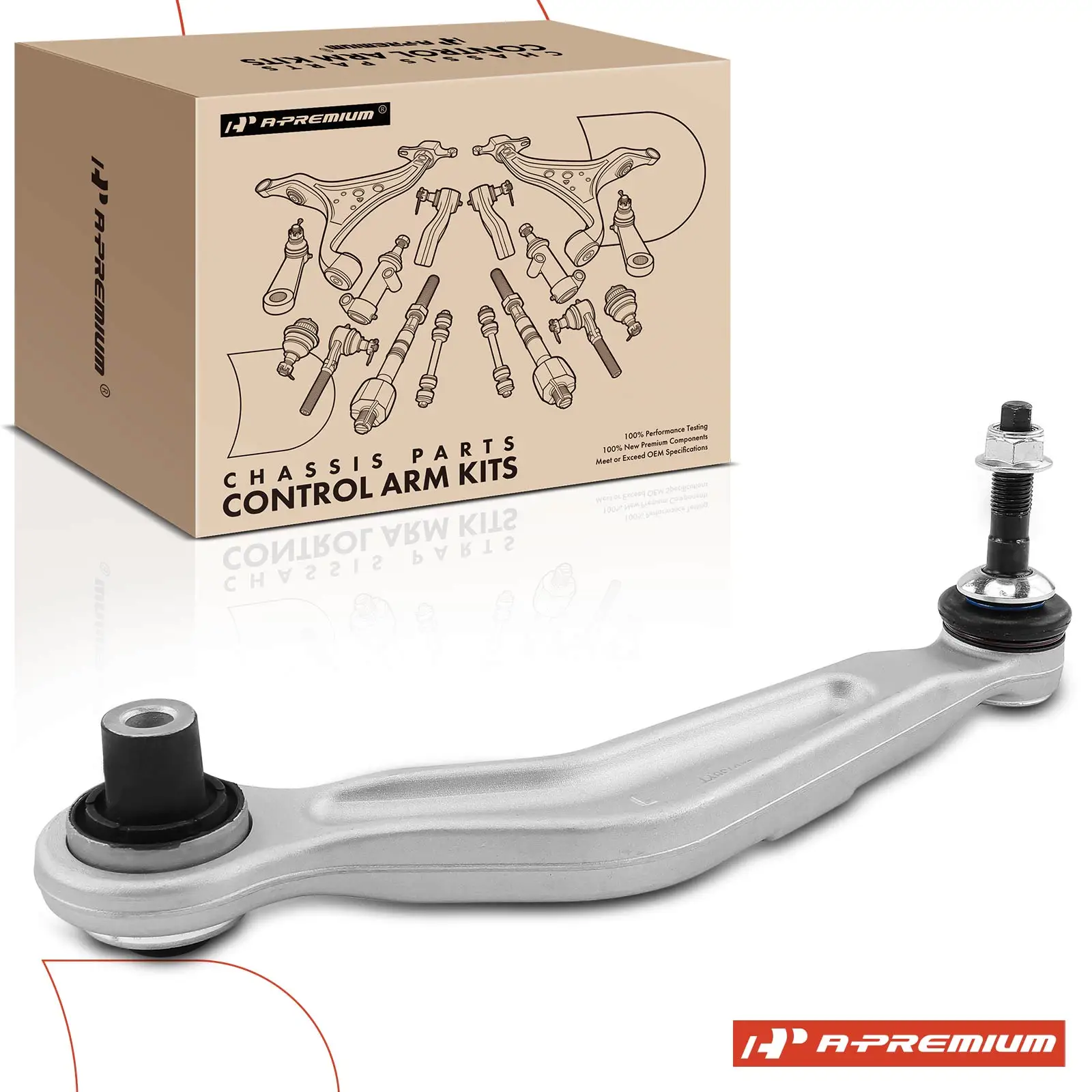 A-Premium Rear Left Upper Rearward Control Arm with Ball Joint for BMW M5 2006-2010 525i 530i 2004-2007 528i 535i 2008-2010 545i