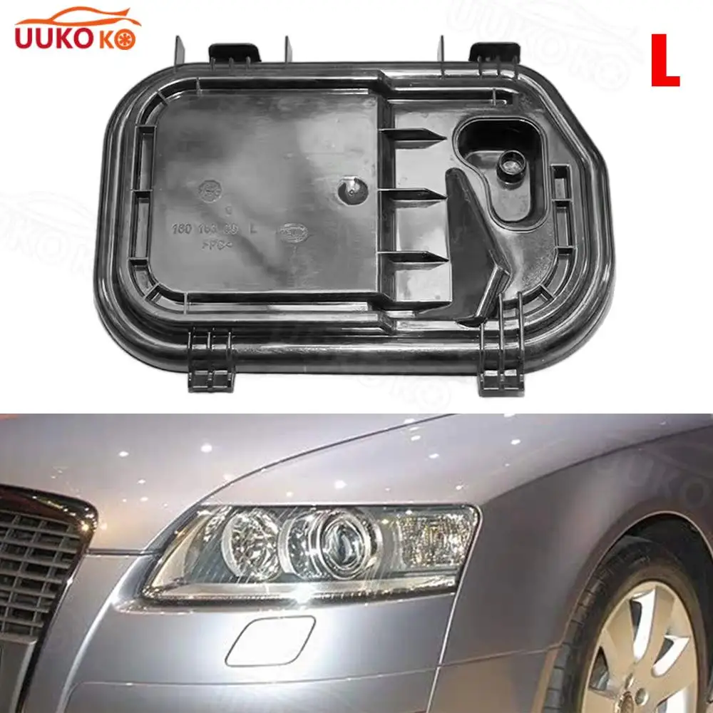4F0941158 Headlight Cover Protective Cap For Audi A6 2005-2011 A6 Quattro 2007-2011 RS6/RS6 Plus/Avant 2006-2011 4F0941159