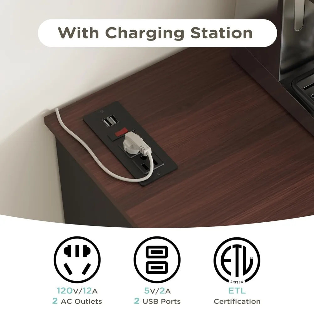 

Кофейный шкаф в стиле фермерского дома с розетками, деревенский шкаф для алкоголя с винной полкой, деревянный винный шкаф, на заказ