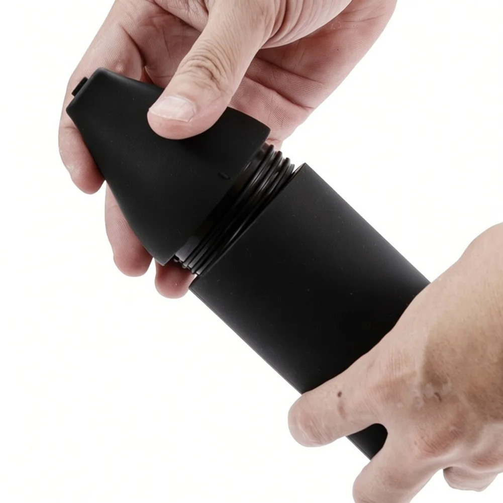 Silicone Soap Pump for Kitchen and Bathroom Sink Areas with 200ml Fill Capacity for Multiple Liquid Cleansing Products