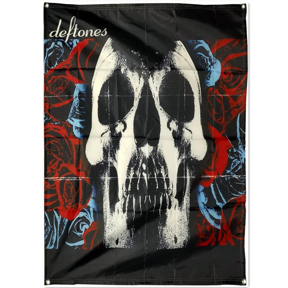 

Rock Band Banners Flags Heavy Metal Music Poster Wall Stickers Scary Bloody Art Canvas Hanging Paintings Mural Home Decor G7