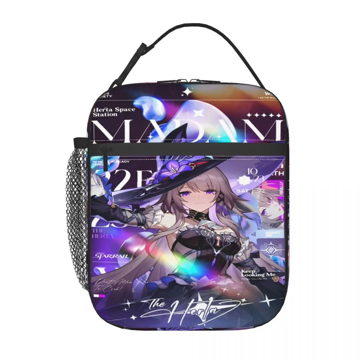 

Honkai: Star Rail Insulated Lunch Tote Bag For Travel anime cartoon Storage Food Boxes Portable Thermal Cooler Lunch Boxes
