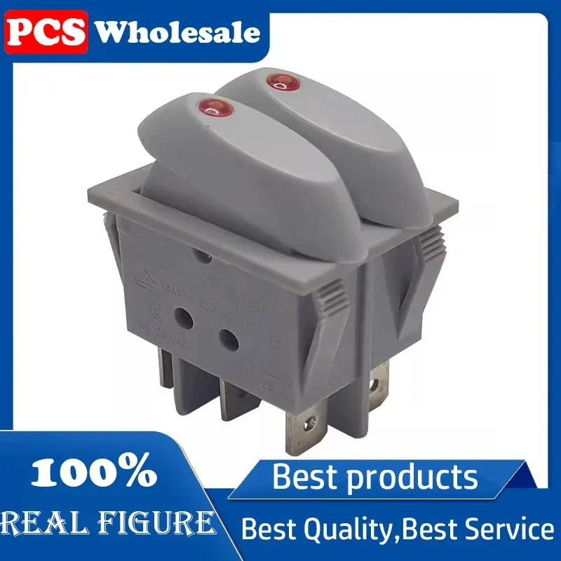 Boat switch RK1-23 Electric oil heater 16A250V dual switch six pin two speed copper pin T100/55