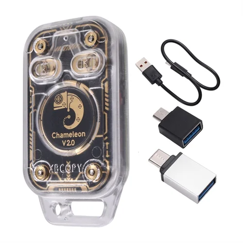 Imagen 2 del producto A73E-Restart camaleón Ultra V2.0 RFID lector de Chip inteligente emulador 125Khz 13,56 Mhz decodificación de tarjetas NFC duplicador camaleón V2.0